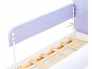Детская мягкая кровать Denvas с бортиком нежная сирень