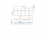 Кухонный гарнитур арт 53 Лайн Обсидиан Тальк 3000 мм