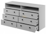Комод 6 ящиков Оскар