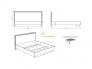 Кровать 1800 Modern Палермо Elon 31 без основания