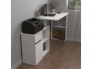 Стол письменный с тумбой арт. 231 белый