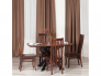 Стул Дольче жёсткое сиденье коричневый