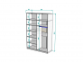 Шкаф Malta light H290 и Антресоль HA4