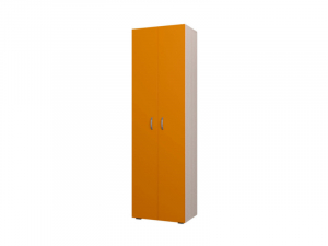 Шкаф 600 для одежды ДМ ТМК Дуб млечный-оранж