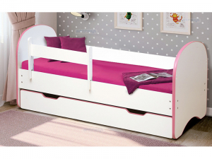 Кровать детская Радуга с 1 ящиком 700*1400