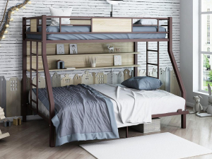 Двухъярусная кровать Гранада П 140 коричневый