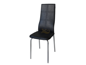 Стул Люкс ДХ-6 обивка черный крокодил