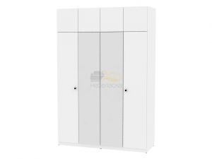 Шкаф с зеркалом Arvid H239М с Антресолью HA4