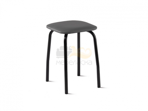 Табурет кухонный кожзам marvel gray (серый)