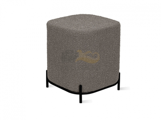 Пуф Ника Текстиль BRAVO cocoa (какао букле)